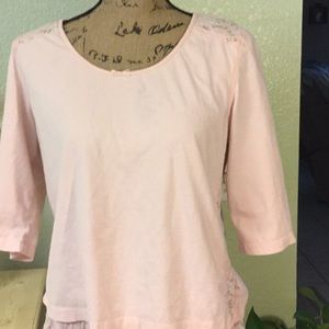 Pink PJ ‘s w/ beautiful pink small flowers